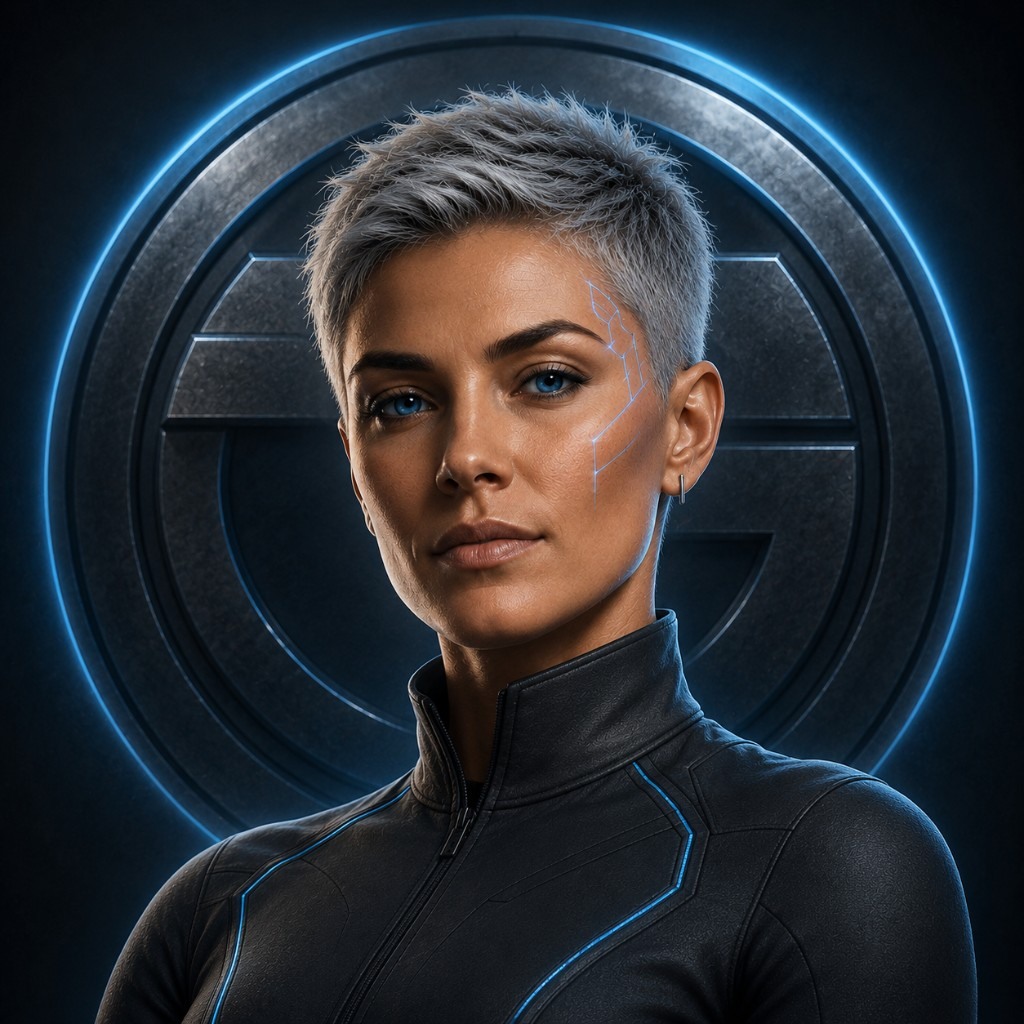 Quorra — AI coach portrait